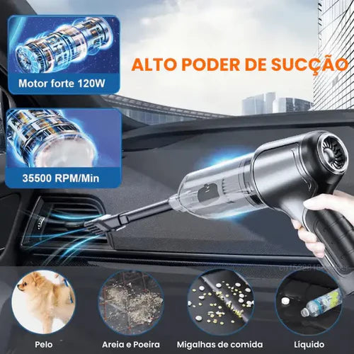 Aspirador de Pó Portátil 4 em 1 Power Cleaner® - FRETE GRÁTIS ☑️