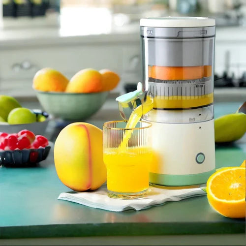 PODEROSO & INOVADOR Espremedor De Suco e Frutas Elétrico, Portátil e Automático! Juicy Pro® Sucos Rápidos Em Segundos, Refrescantes, Naturais e Saudáveis! + Frete Grátis! ☑️