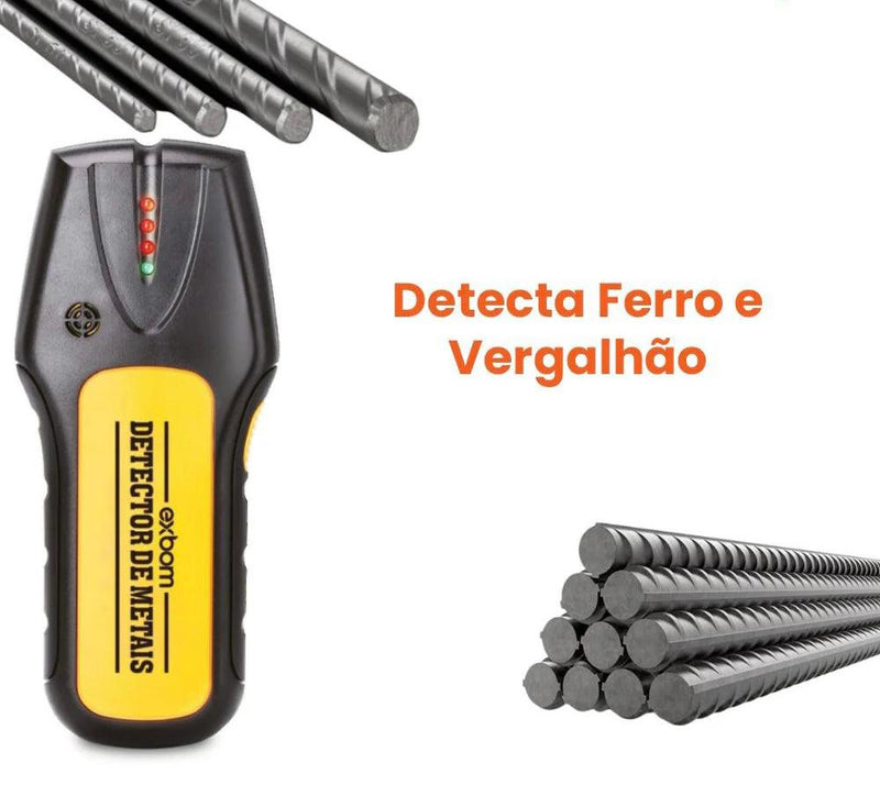 Detector de Canos, Fios e Colunas Cortek Raster ☑️